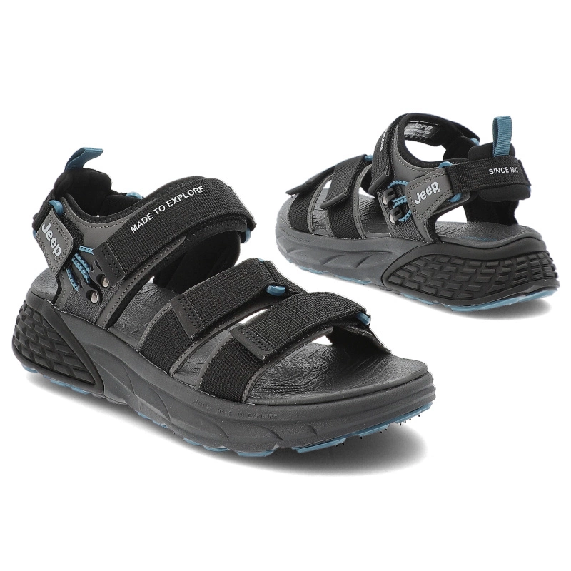 Sandále JEEP - JM51120A 062 Black