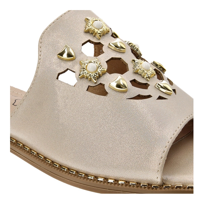 Šľapky S.Barski - KV27-063 Gold