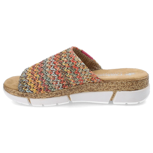 Šľapky Rieker - V2369-90 Multi Kolorowe