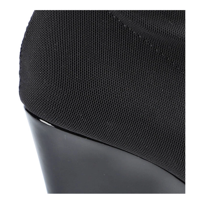 Čižmy Massimo POLI - 4Y2-5C-0642 Siateczka Czarna