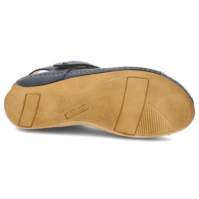 Sandále Pollonus - 5-1515-005 Niebieski Lico