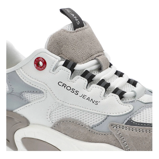 Tenisky Cross Jeans - II2R4020C Biały/J.Szary/C.Szary