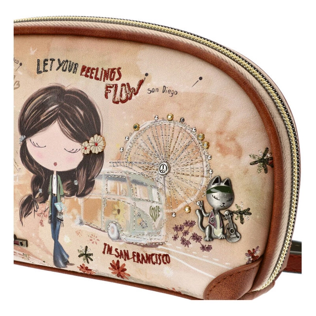 Peňaženka Anekke - 38809-709 Brązowy