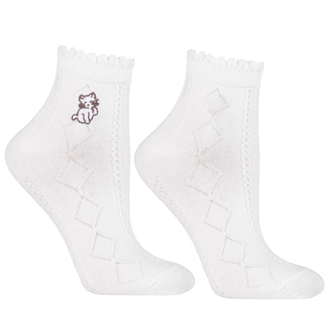 Ponožky MORAJ 3 Pary - CSL200-146 White