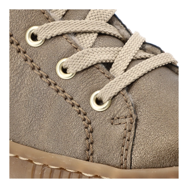 Šnúrovacie Členkové Topánky RIEKER - Z6614-90 Bronze