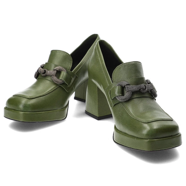 Poltopánky Karino - 4708/026-P Zielona/Lico