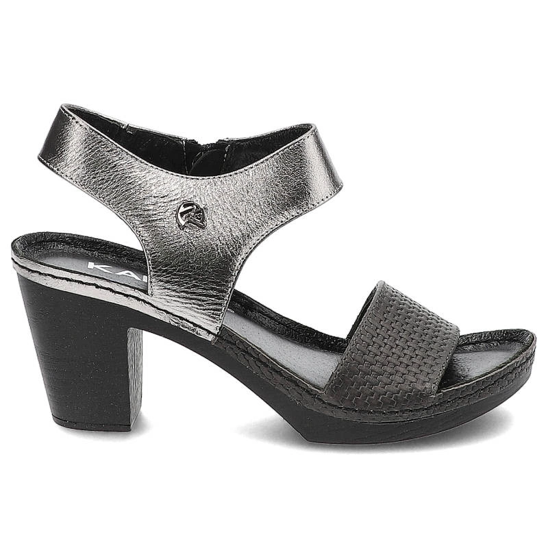 Sandały KARINO - 1725/146-P Ciemny Grafit