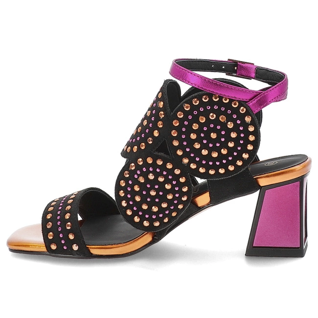 Sandále S.BARSKI - CR51-566 Orange Mixed