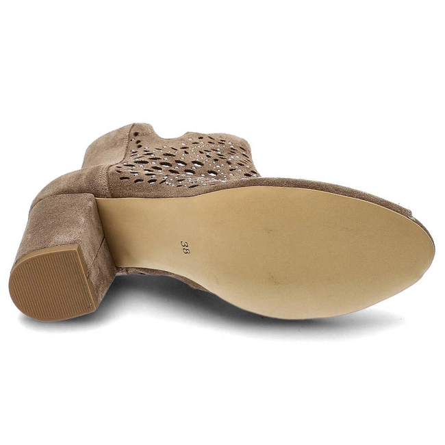 Členkové Topánky Exquisite - 1317 Taupe