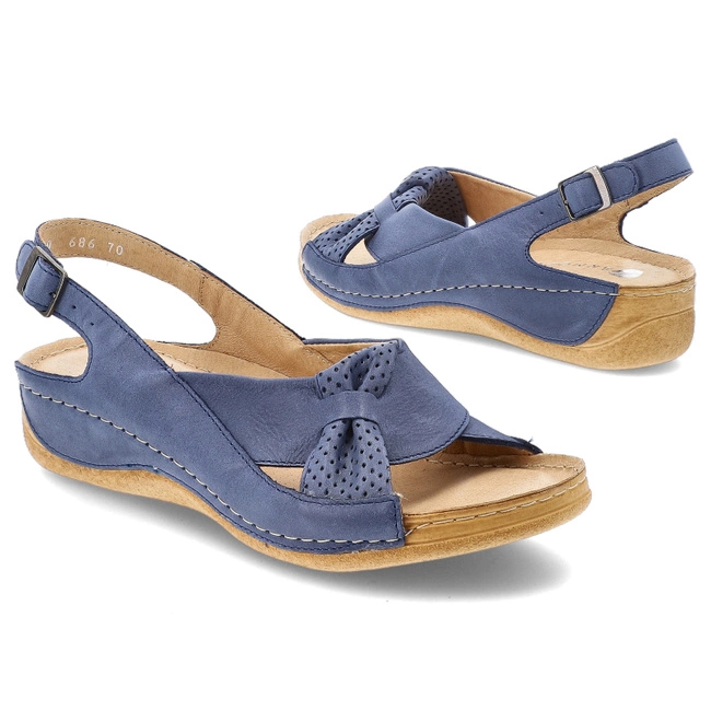 Sandały ARMODO - 5-0686-070 Niebieski