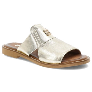 Šľapky ARMODO - 40423 Kryształ Złoto + Zł.