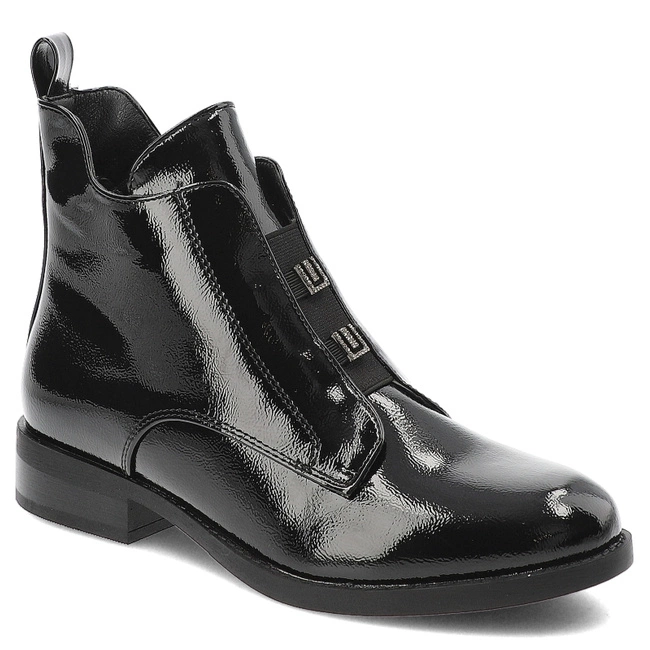 Členkové Topánky S.Barski - HY42-717 Black Patent