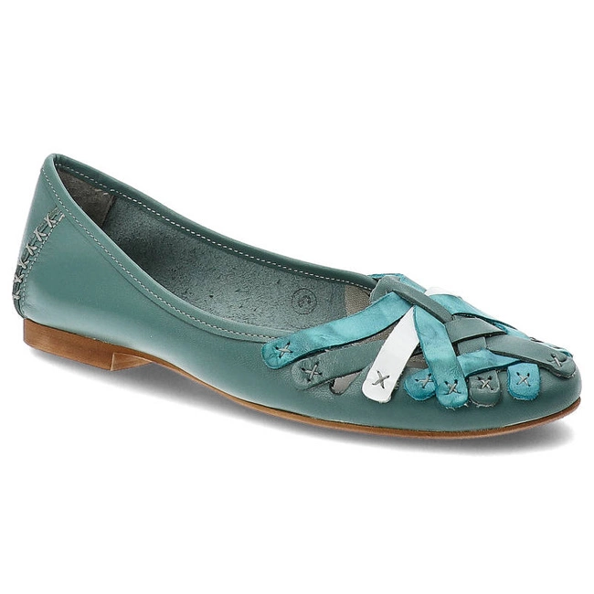 Baleríny Maciejka - 01358-36/00-0 Turkusowy