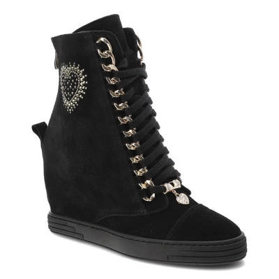 Tenisky Damiss - DS-706 Czarny Welur