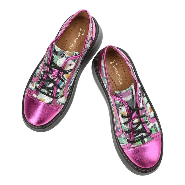 Tenisky Maciejka - 06479-15/00-7 Fuksja+Multikolor