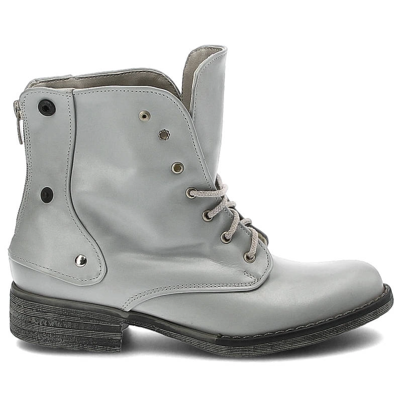 Členkové Topánky Lanqier - 39C515 Szary Licowy