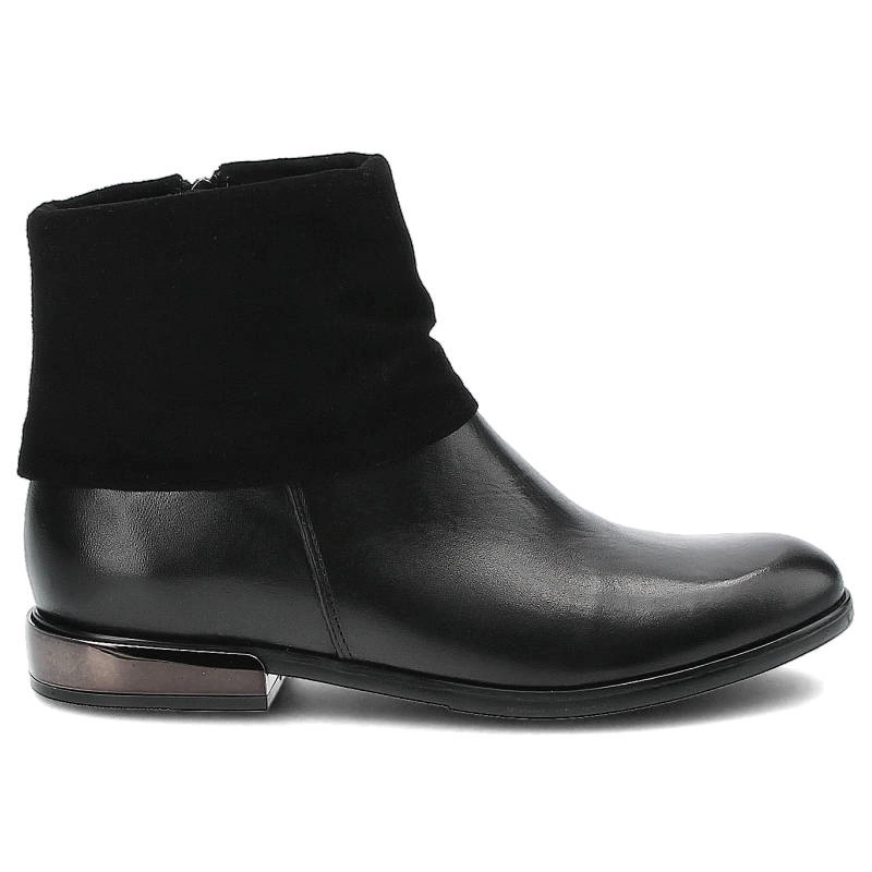 Členkové Topánky Carinii - B3097 Czarny