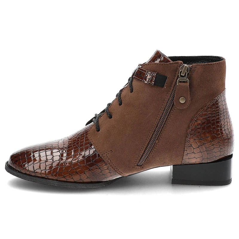 Šnúrovacie Členkové Topánky Maciejka - 5743A-02/00-7 Brąz