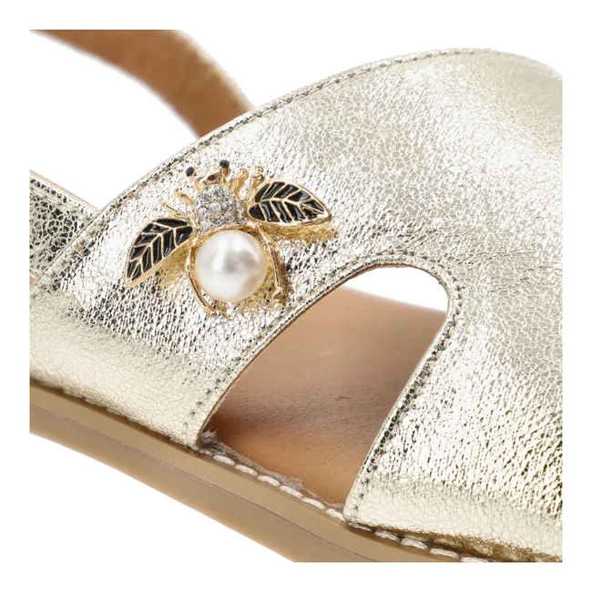 Sandále VINCEZA - 17378 GD Złoty