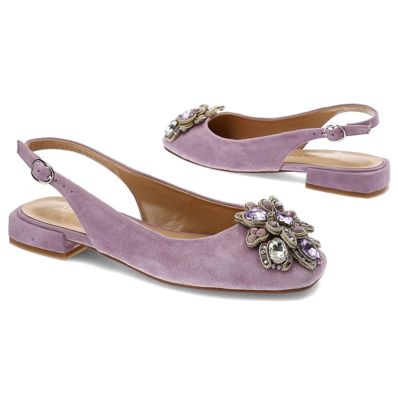 Sandále Alma en Pena - V23190 Suede Lilac