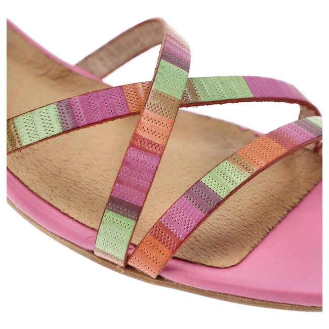 Sandále MACIEJKA - 06945-15/00-1 Róż Multi