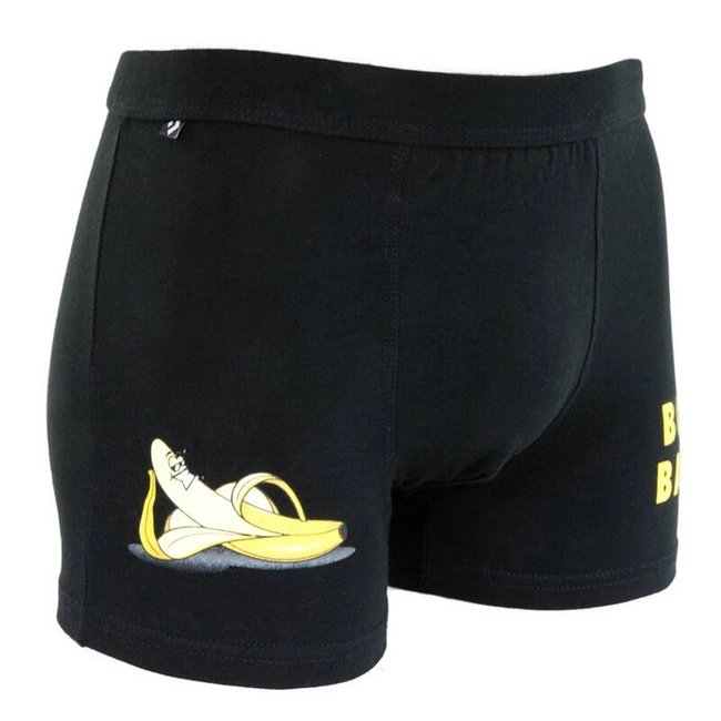 Boxerky Moraj - MBX550-378F Czarny 1 Para