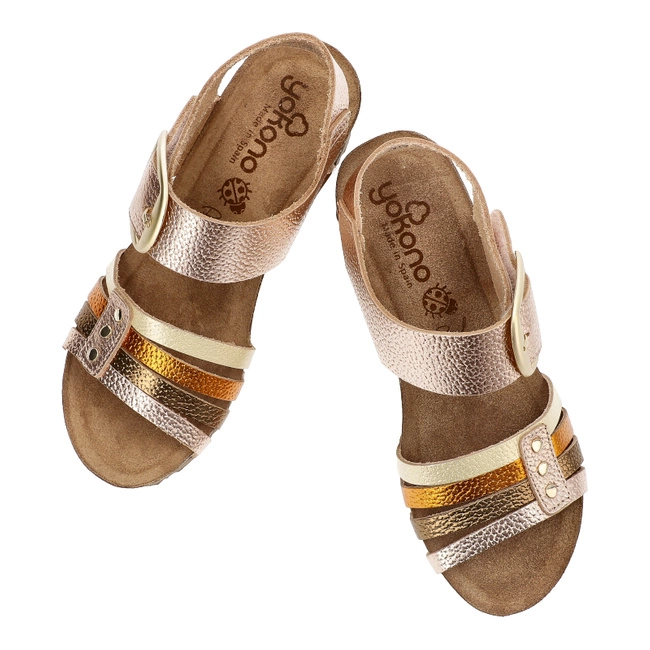 Sandále Yokono - Bari-304 Per Multi Salmon