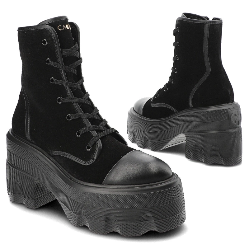 Členkové Topánky Carinii - B9884_-T79-H20-000-G67 Czarny