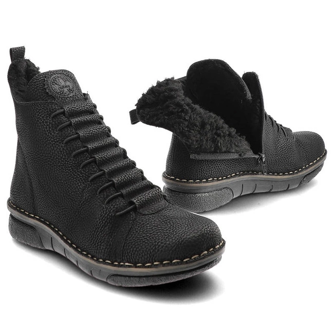 Členkové Topánky Rieker - 73333-00 Black