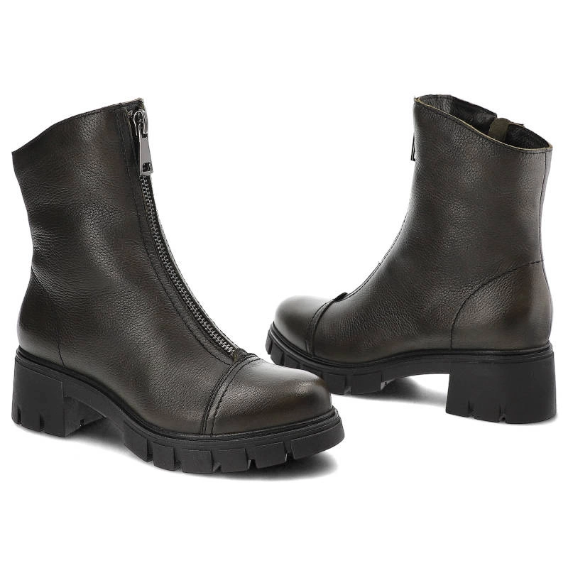 Členkové Topánky Simen - 3264A Faeda Zieleń Czarna