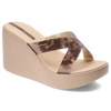 Šľapky Ipanema - 83520 High Fashion Slide Fem AQ407 Beige/Clear
