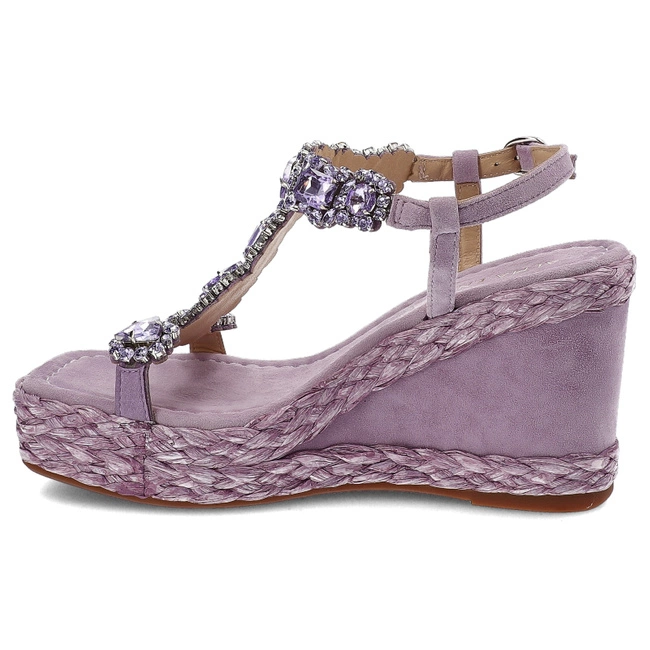 Sandále Alma en Pena - V240984 Suede Lilac