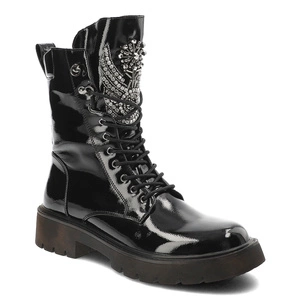 Členkové Topánky S.Barski - MR880-080 Black