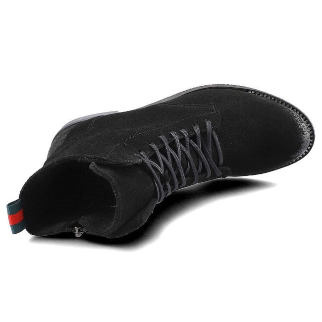 Členkové Topánky Pro-Moda - 2315 Czarny Welur 028