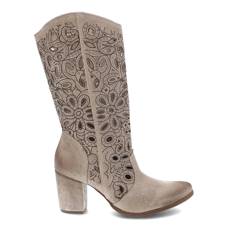 Kovbojky Exquisite - 1289 Sahara Welur