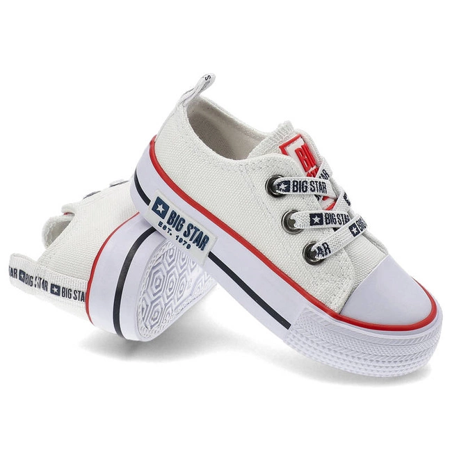 Plátenky Big Star - KK374048 Biały