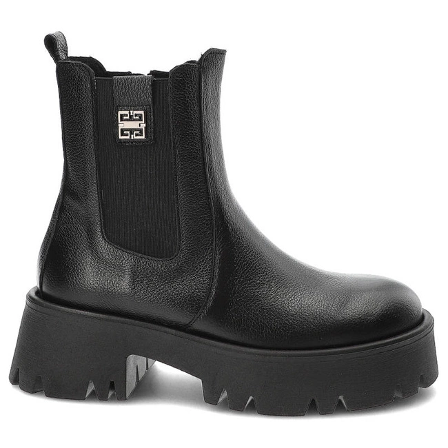 Členkové Topánky Lemar - 60453 V.Czarny+Cn.