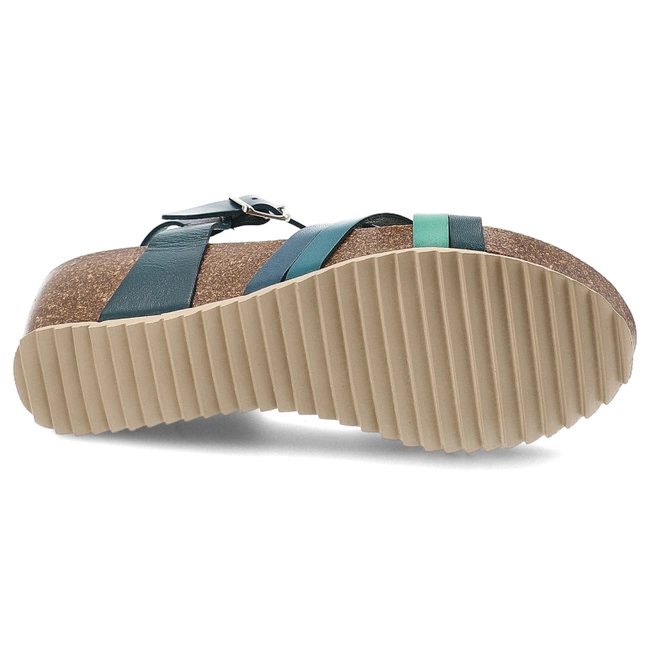 Sandále HEE - 25001 Vaquetilla Je/Pl/A/Bl