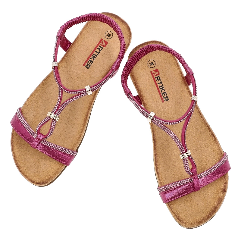 Sandále ARTIKER - 56C1312 Fuksja