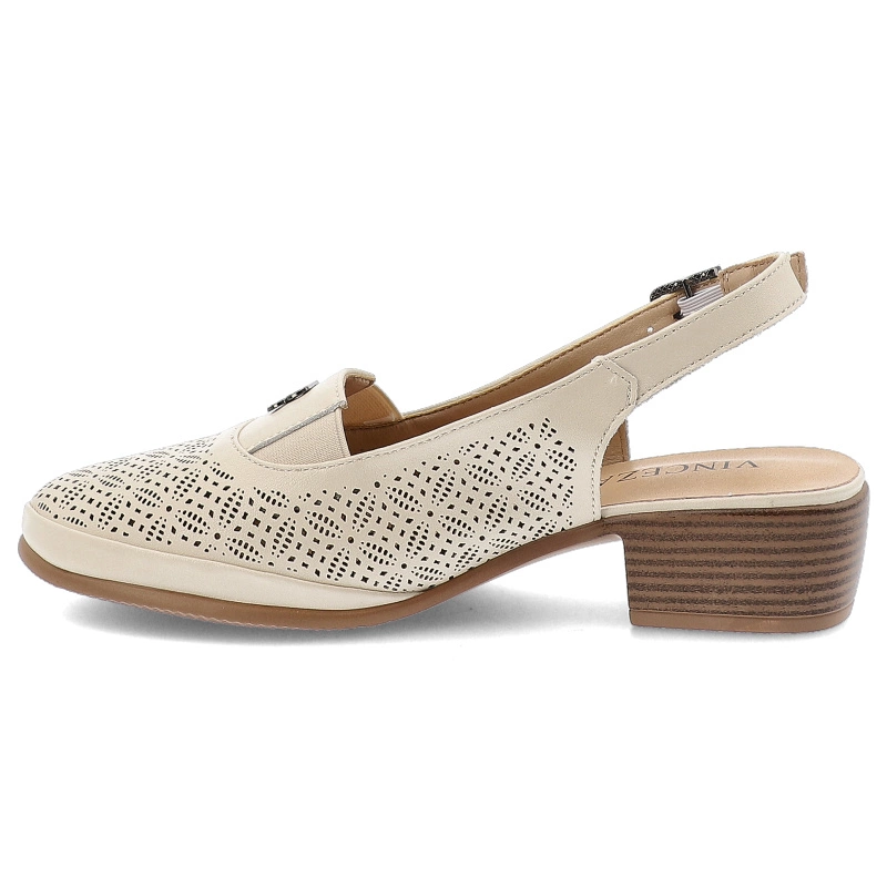 Sandále VINCEZA - 66753 BE Beżowy