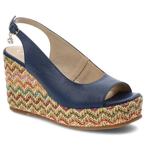 Sandále Chebello - 4070_-456-000-PSK-S277 Granatowy