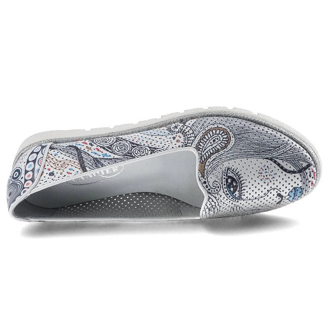 Poltopánky Lanqier - 44C0295 Biało-Granatowy