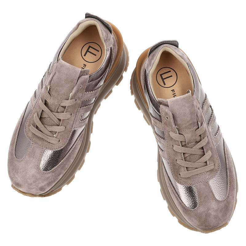 Tenisky FILIPPO - DP7408/25 TP Taupe