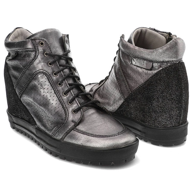 Tenisky Simen - 0304 Niklowy K.C.Srebrny_S/Ms1