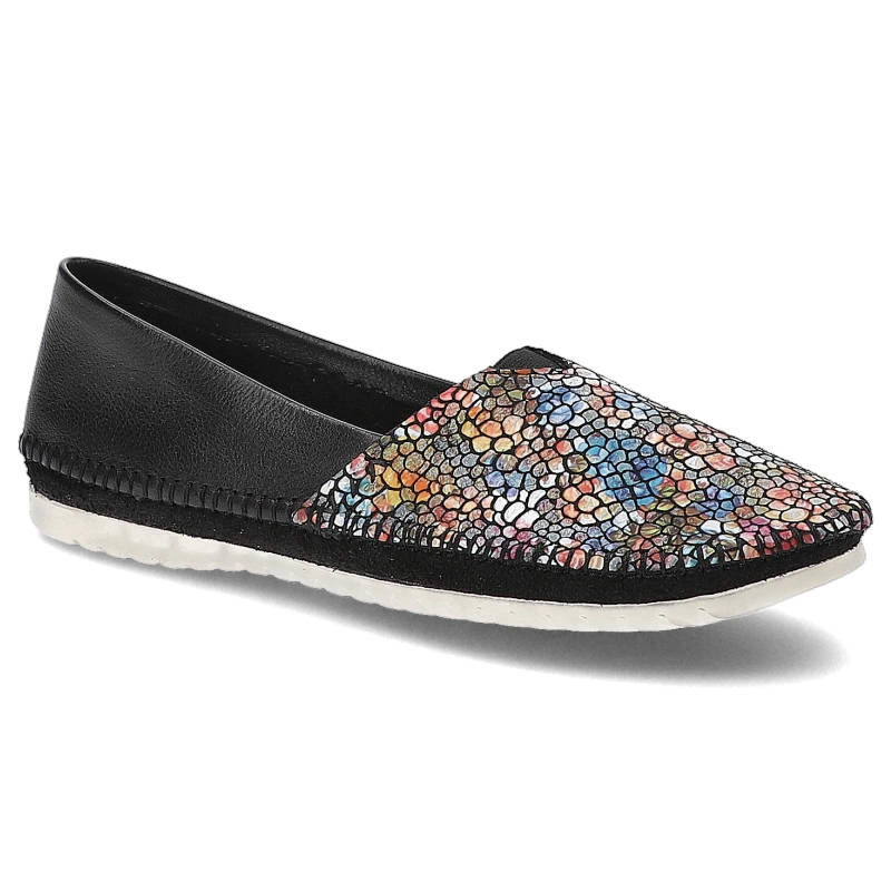 Baleríny Maciejka - 01930-87/00-0 Czarny/Multikolor