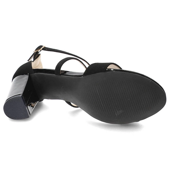 Sandále Filippo - DS1276/23 BK Czarny