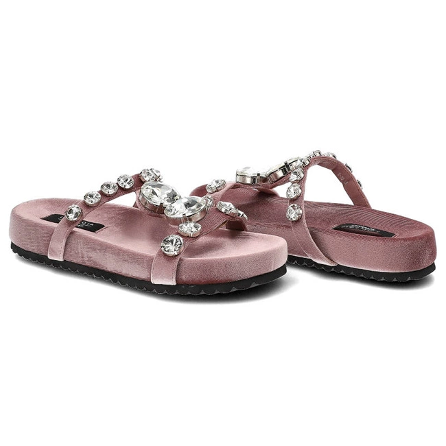 Šľapky Sca'viola - S-37 Dark Pink