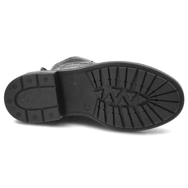 Šnúrovacie Členkové Topánky Venezia - 00101436R 145 Czarny