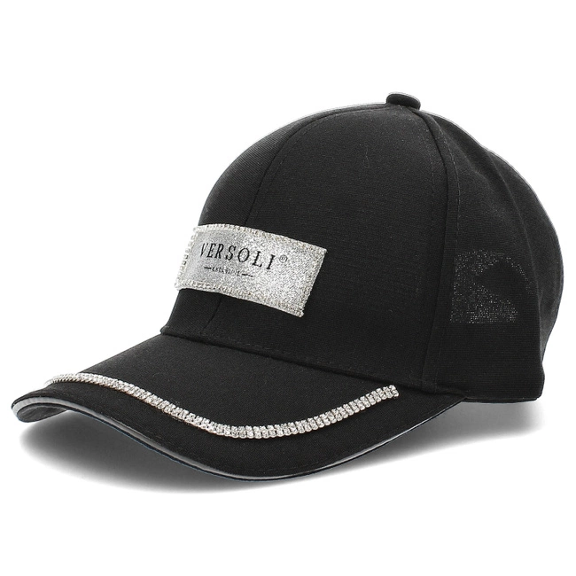 Čiapka So Šiltom Versoli - Czap-Cz-15 Black