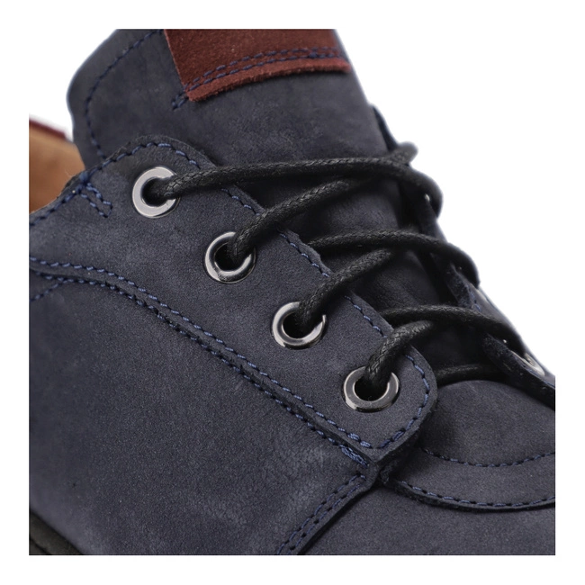 Poltopánky Armodo - 5-1716-004 Granat Nubuk+Bordo